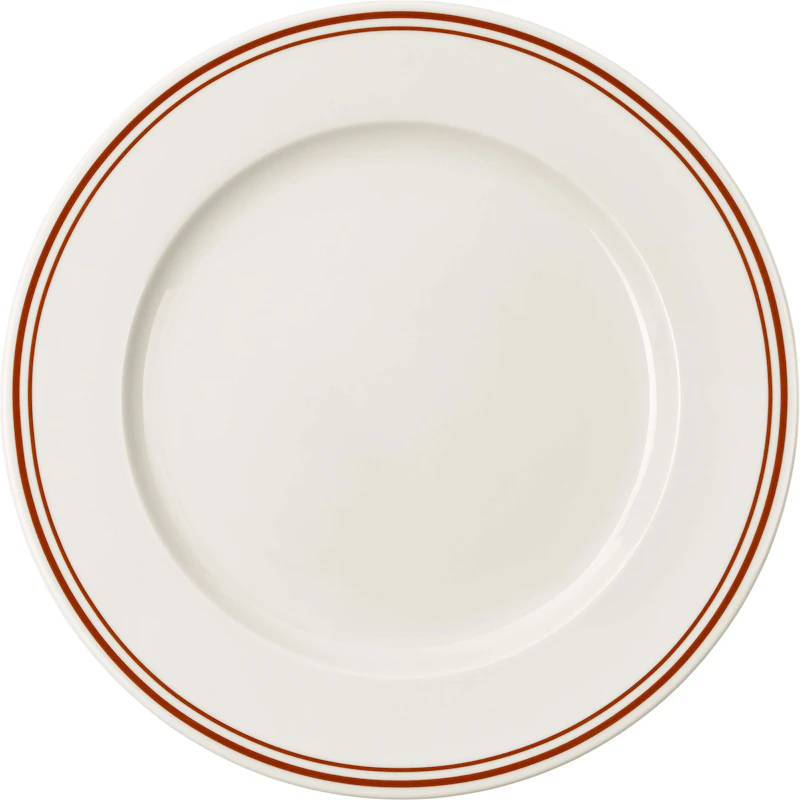 Diner Tallerken 27 cm 2-pak, Hvid