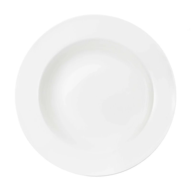 Métier Dyb Tallerken 23 cm 2-pak, Hvid