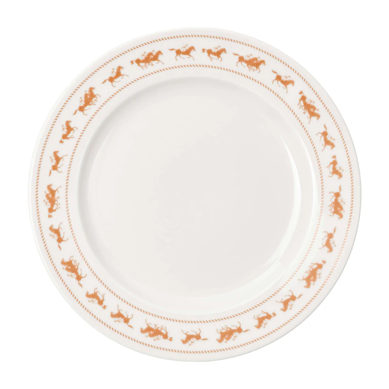 Saloon Tallerken 22 cm 2-pak, Hvid