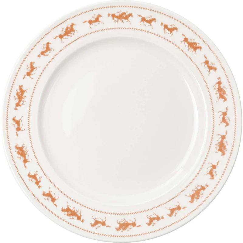 Saloon Tallerken 27 cm 2-pak, Hvid