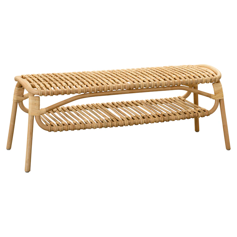 Machiya Bænk Rotting 120 cm, Naturlig