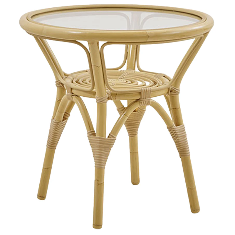 Tony Sidebord Outdoor Ø50 cm, Naturligt