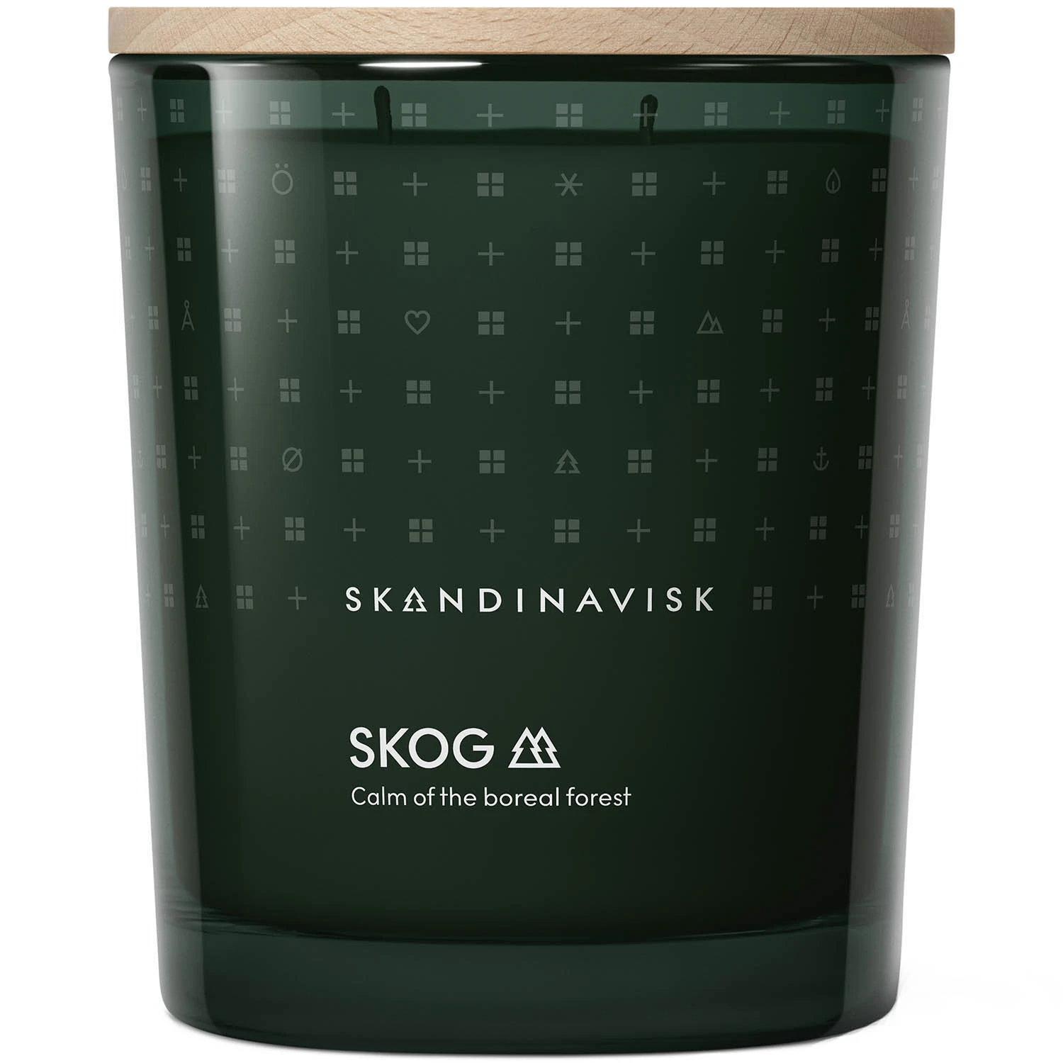 Skandinavisk Skog Special Edition Duftlys Med L&aring;g 350 g - Duftlys B&oslash;g - 20139