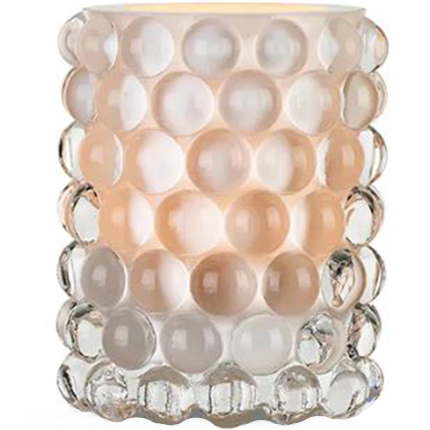 Skogsberg & Smart Hurricane Boule Lysestage Regular 12 Cm - Lysestager Glas Hvid - SSHURRBOULE012