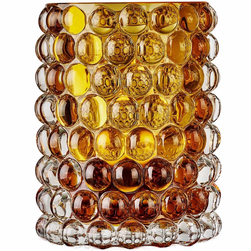 Hurricane Boule Lysestage 18 cm, Amber