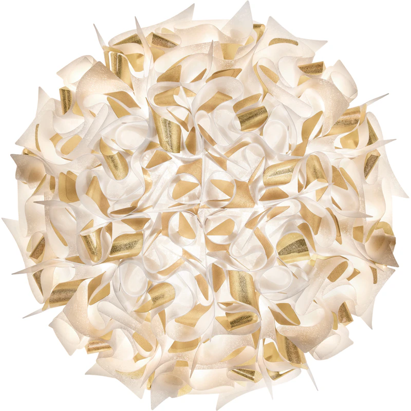 Veli Aurea Væg-/Loftslampe Hvid / Guld, 78 cm