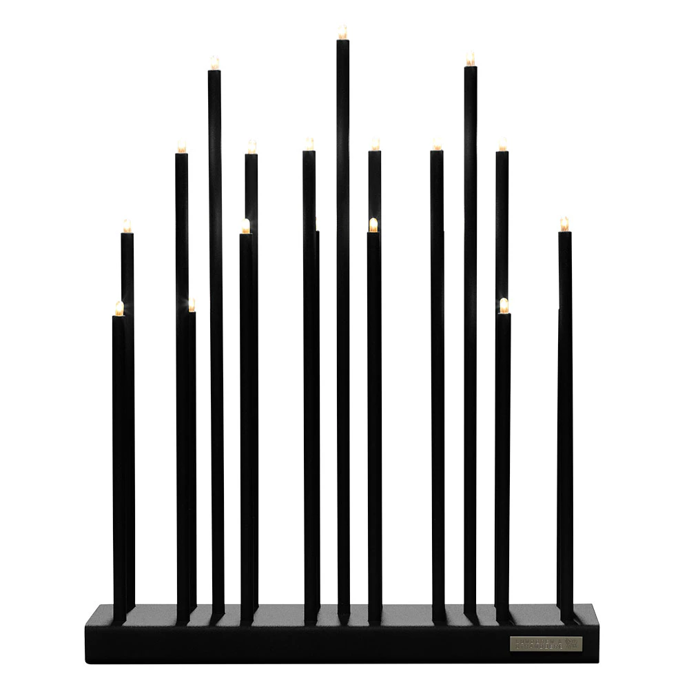 Smak Design Elflugan Grande Adventslysestage - Adventslysestager Metal Sort - 2025020-4007