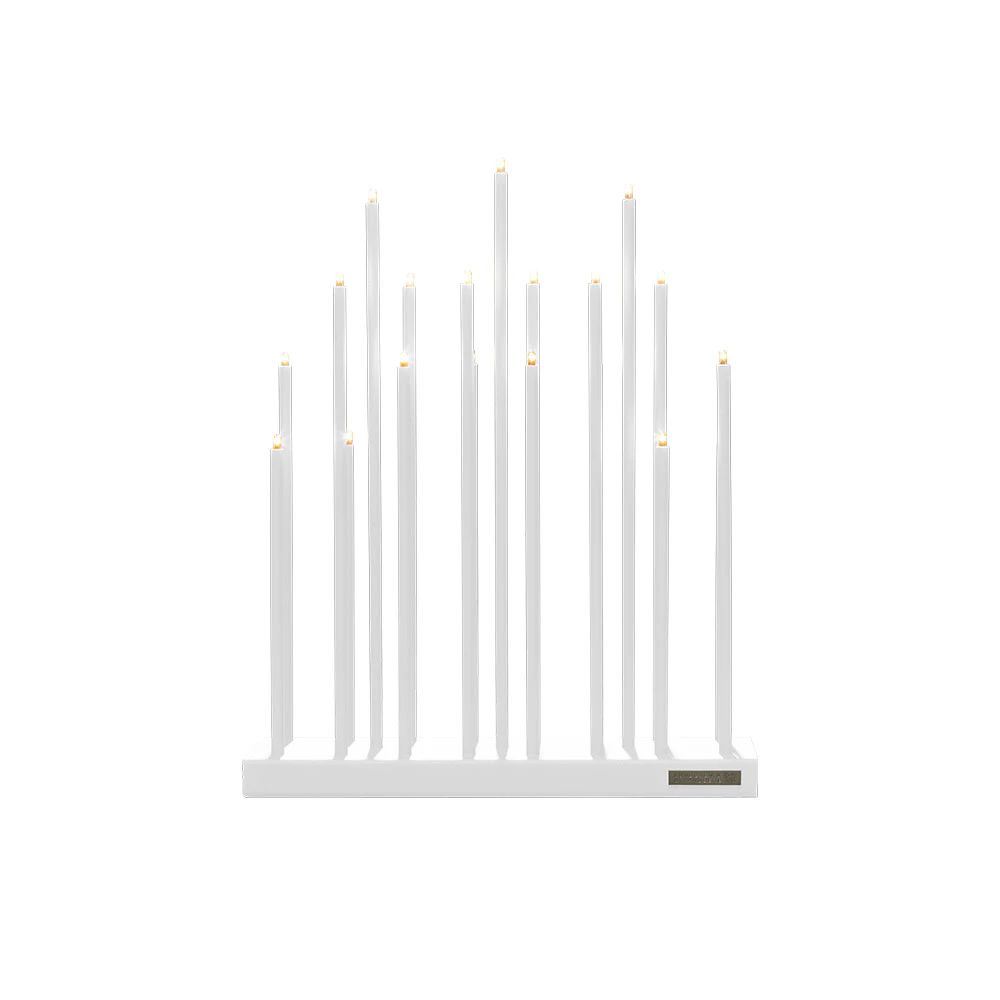 Smak Design Elflugan Original Adventslysestage - Adventslysestager Metal Hvid - 2025000-5007