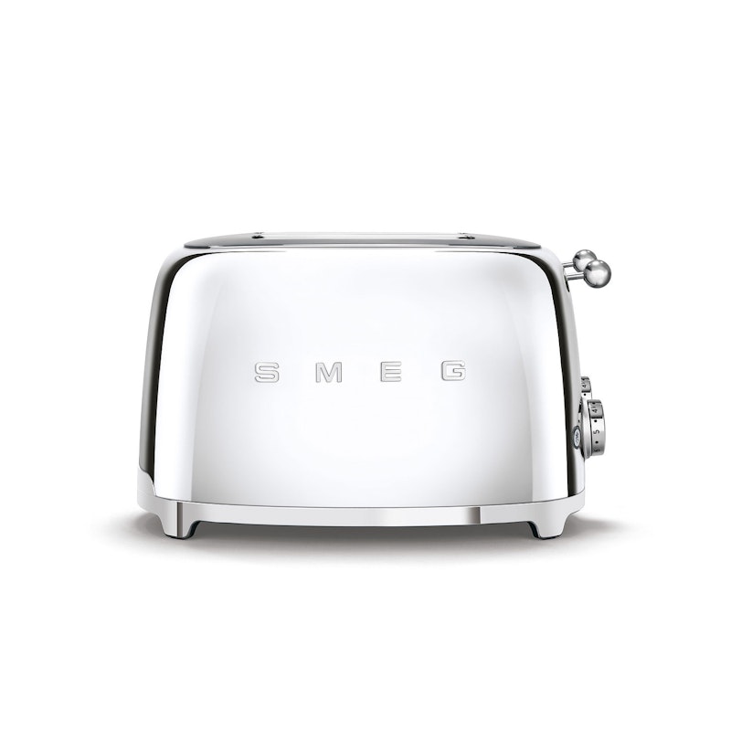 Retro Toaster 4 Slices, Chrome