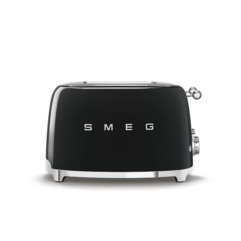 Retro Toaster 4 Slices, Black
