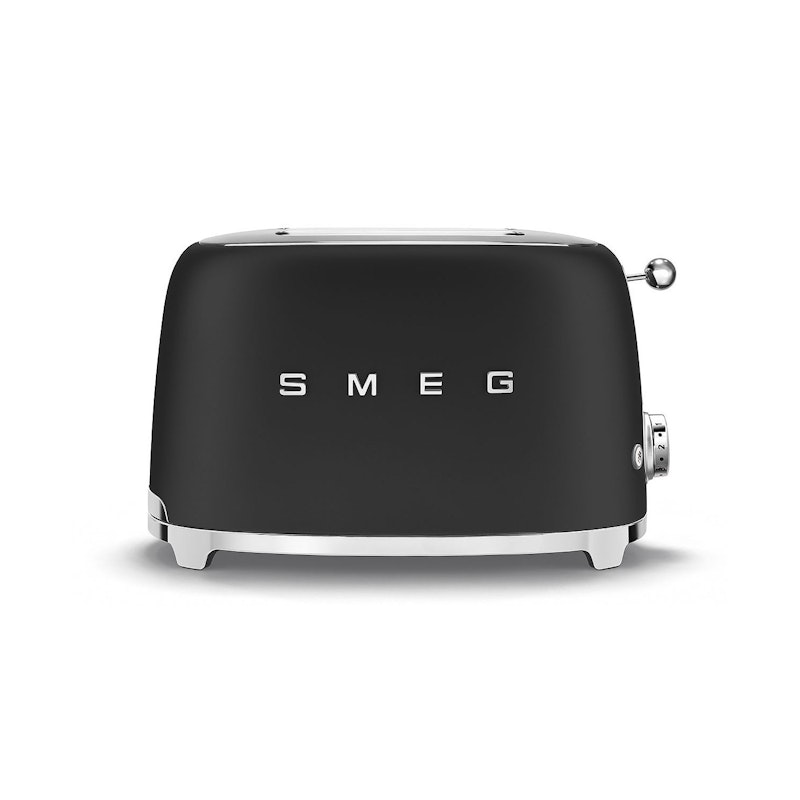 Smeg Brødrister 2 skiver, mat sort