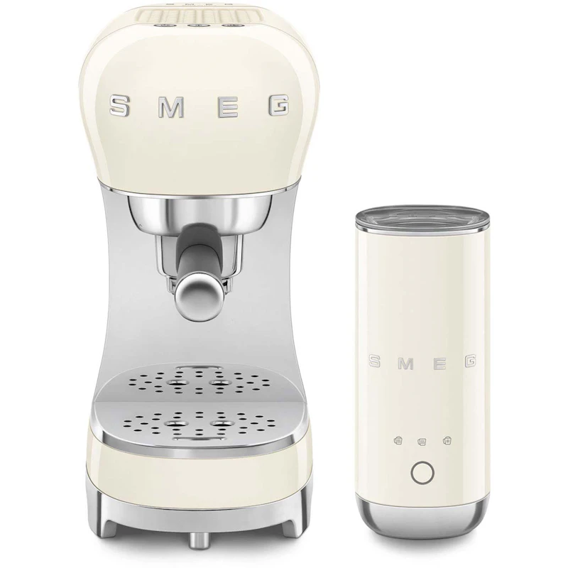 Espresso Machine With Milk Frother, Cream