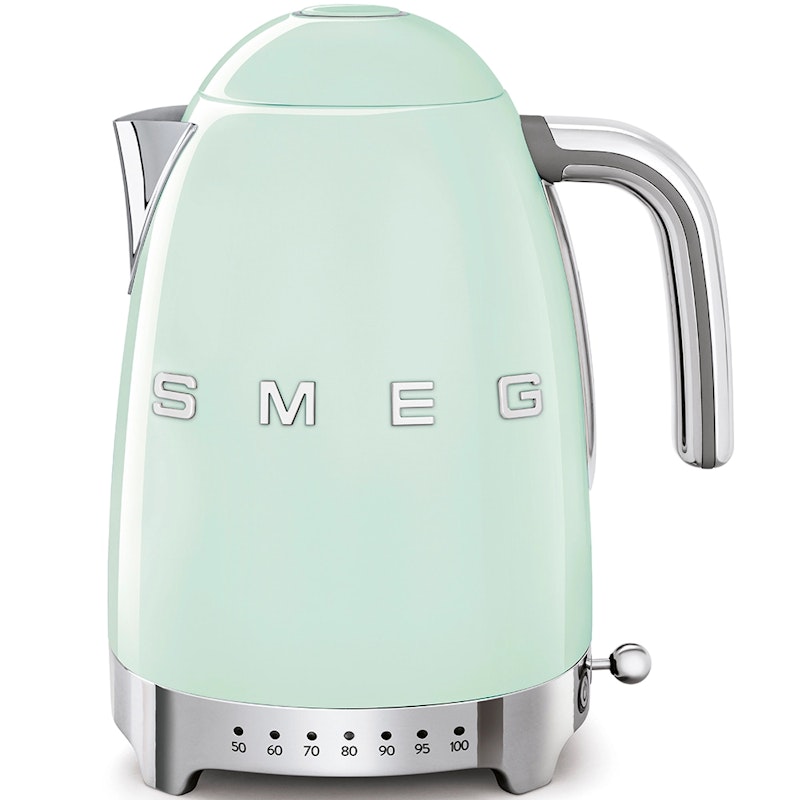 Smeg Kedel med temperatur 1,7L, Pastelgrøn