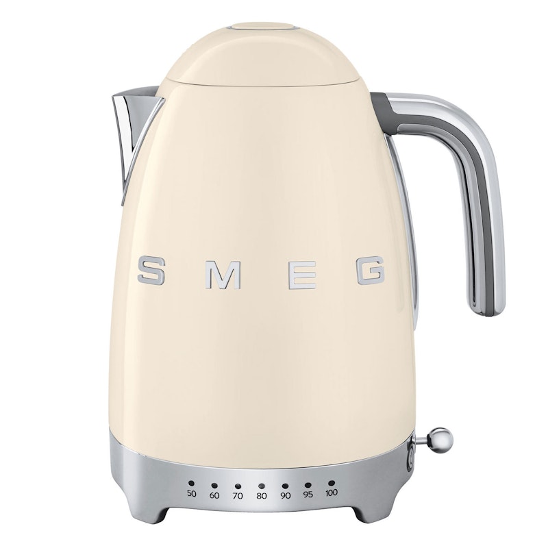 Smeg Kedel med temperatur 1,7L, Creme