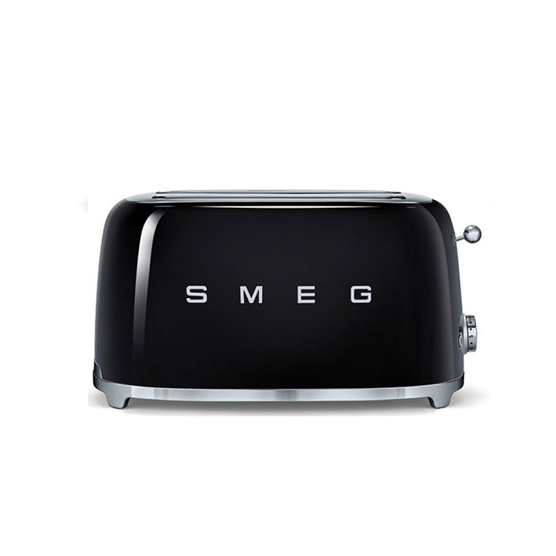 Smeg Toaster 4 skiver, Sort