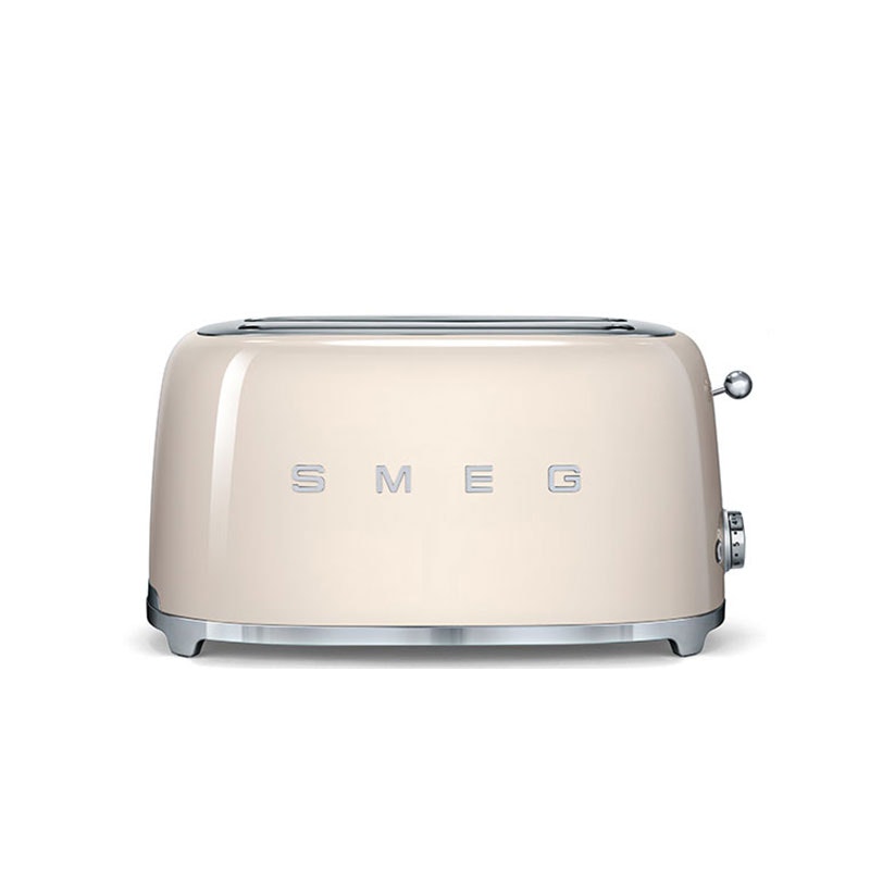 Smeg Toaster 4 Skiver, Creme