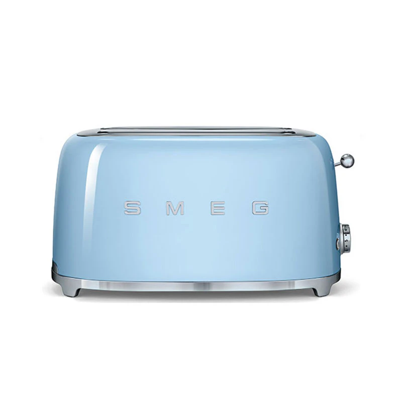 Smeg Toaster 4 skiver, Pastelblå