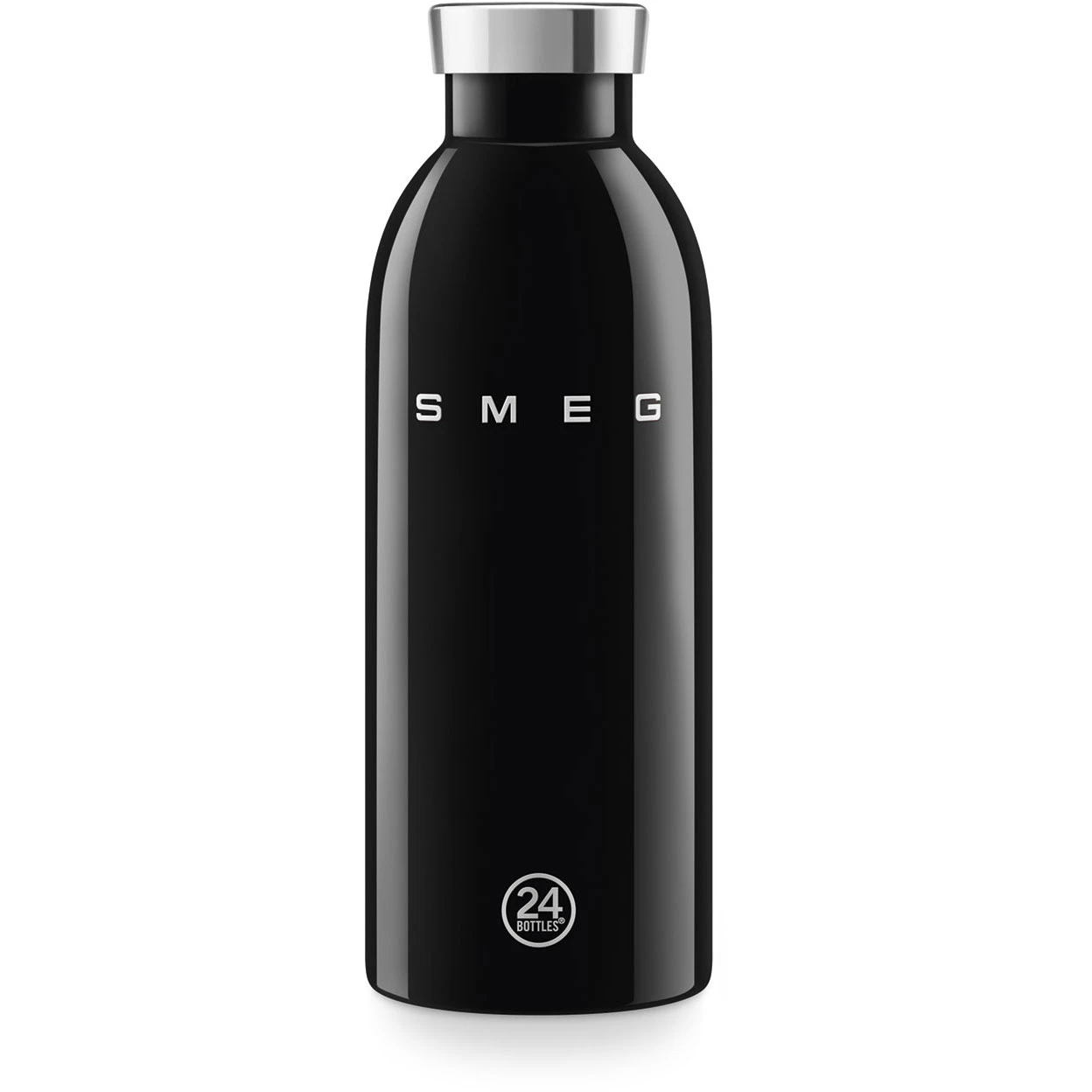 Smeg Wbf01bl Termoflaske 0,5 L - Termokander Rustfrit St&aring;l Sort - WBF01BL