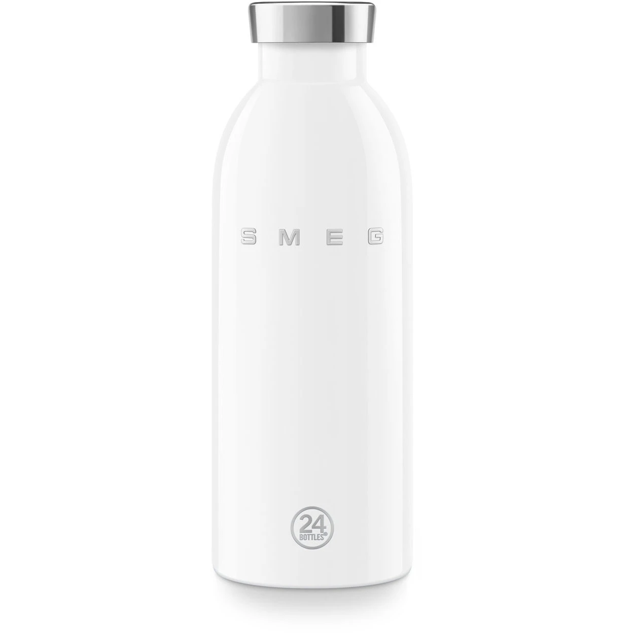 Smeg Wbf01wh Termoflaske 0,5 L - Termokander Rustfrit St&aring;l Hvid - WBF01WH