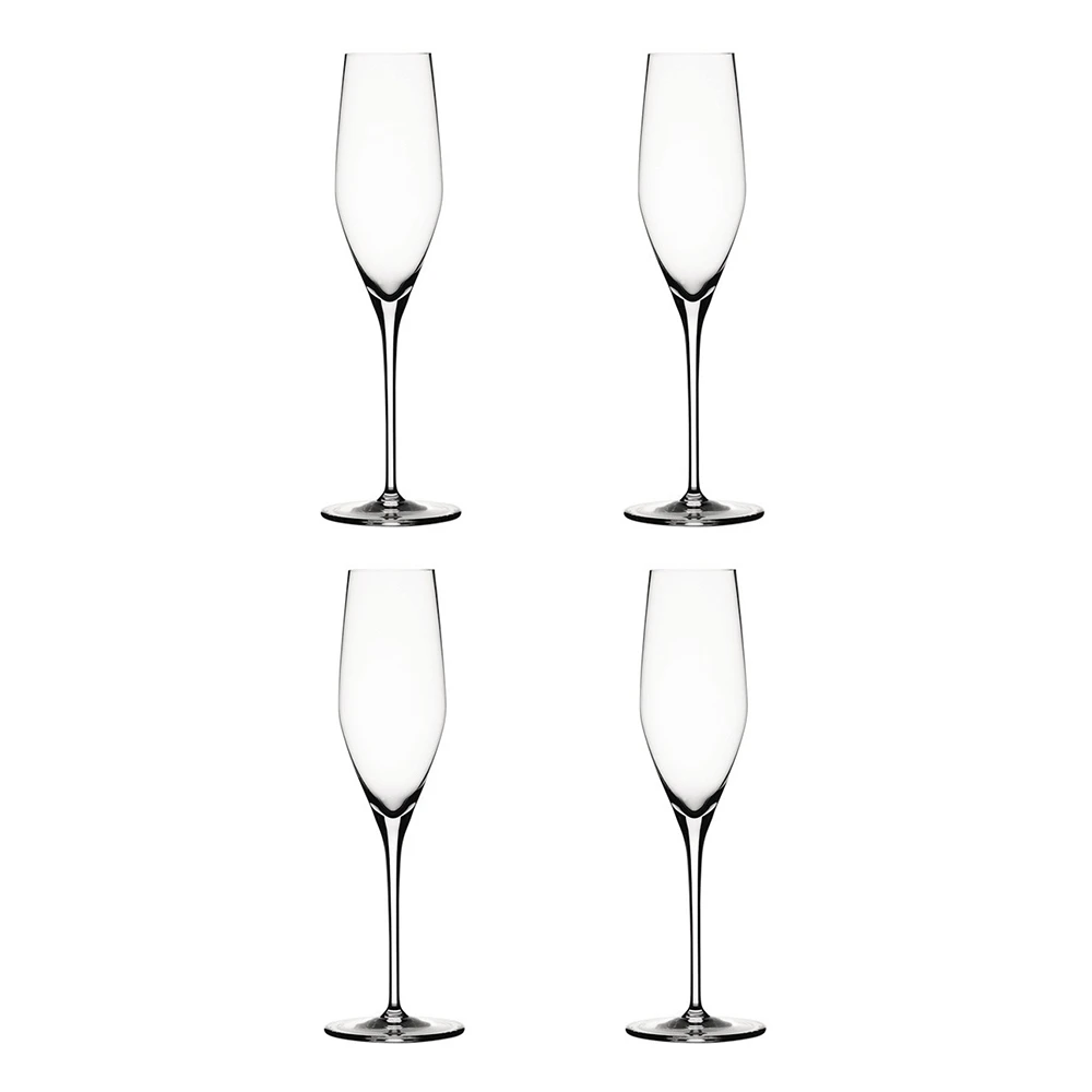 Spiegelau Authentis Champagne 19cl 4-pak - Champagneglas Krystalglas Klar - 4400187