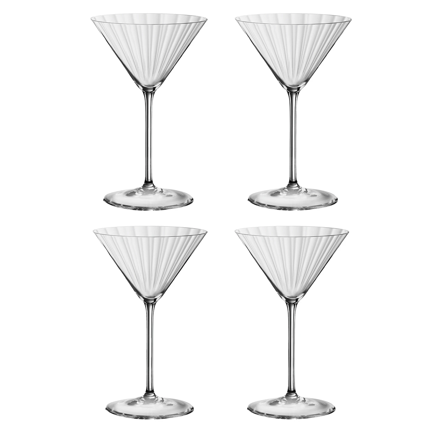Spiegelau Lifestyle Martiniglas 4-pak - Martini & Cocktail Krystalglas Klar - 4450194