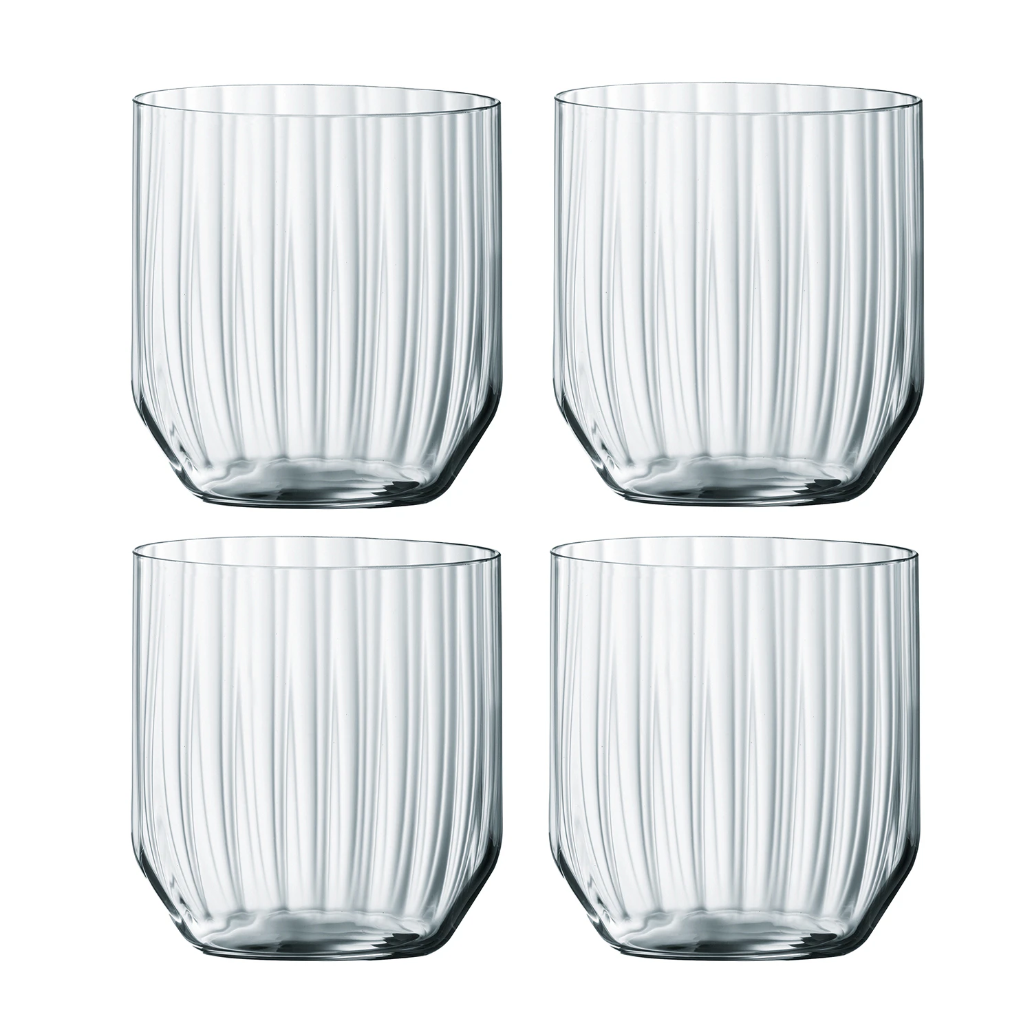Spiegelau Linear Drinksglas 4-pak - Tumblers Krystalglas Klar - 4940176