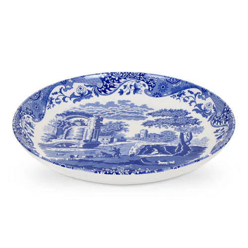 Spode Blue Italian Pastask&aring;l &Oslash;30cm - Serveringssk&aring;le Mix - BLI3887