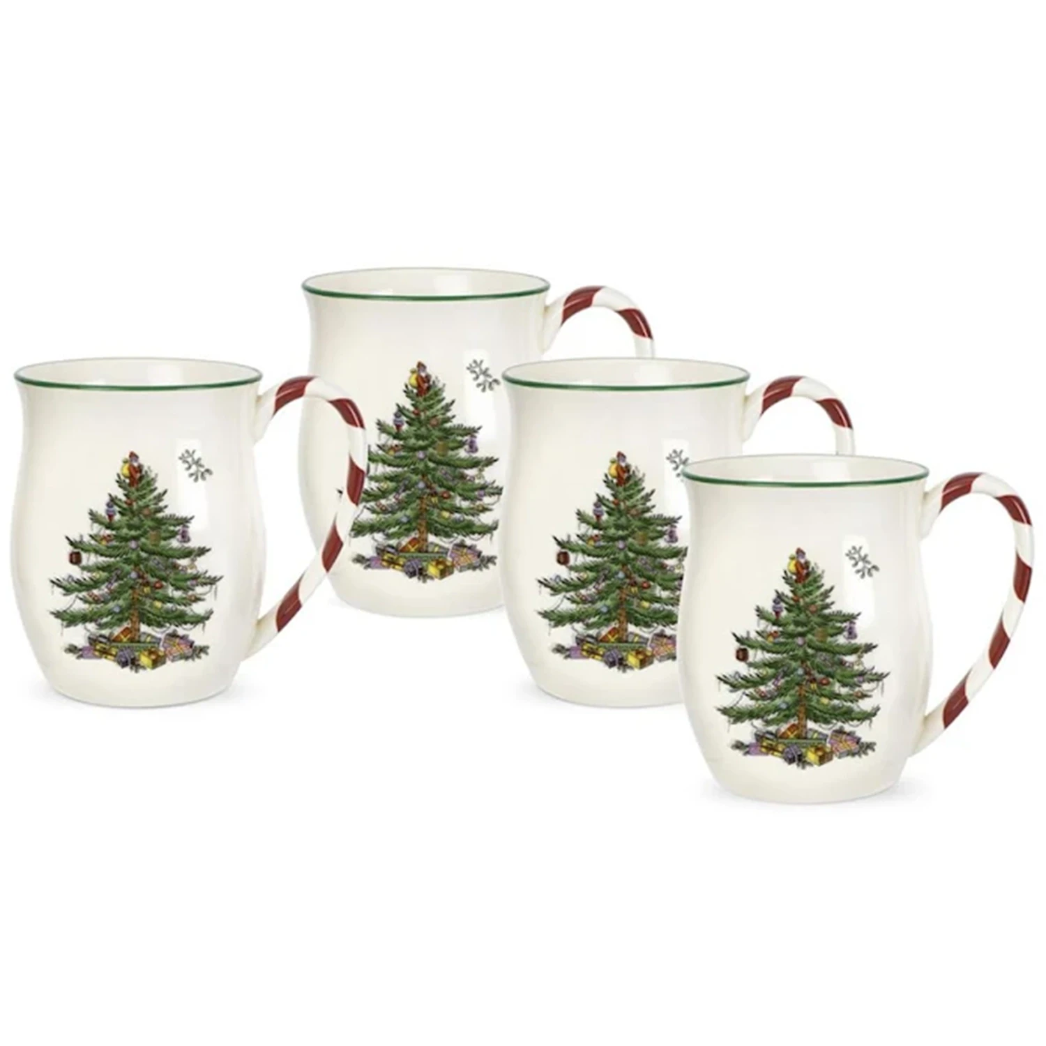 Christmas Tree Krus 40 cl, 4-pak