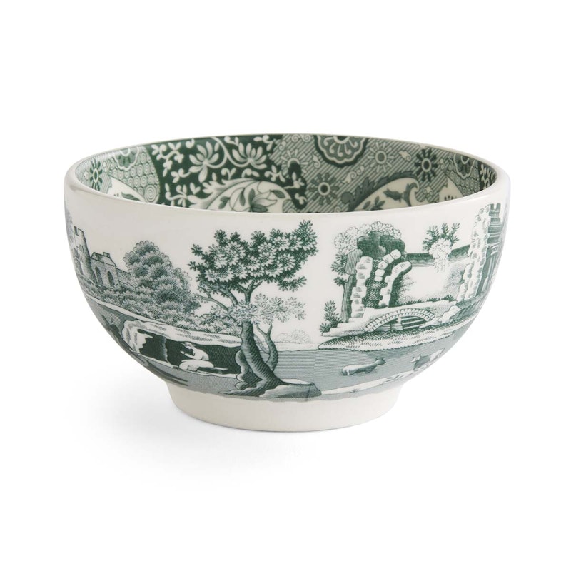Heritage Green Italian Skål 11 cm, Grøn