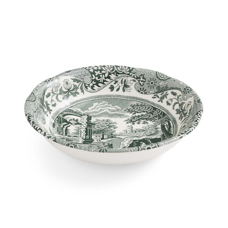 Heritage Green Italian Skål 16 cm, Grøn
