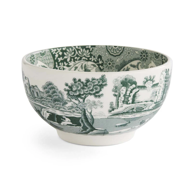 Heritage Green Italian Skål 11 cm, Grøn