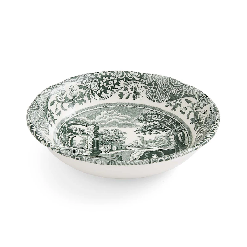 Heritage Green Italian Skål 16 cm, Grøn