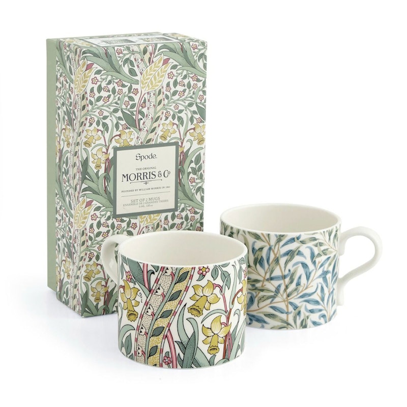 Morris & Co Krus 2-pak, Daffodil/Willow Bough