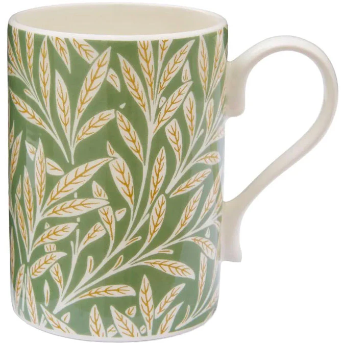 Spode Morris & Co Krus Willow - Kaffekopper Lert&oslash;j Gr&oslash;n - MCOS48506