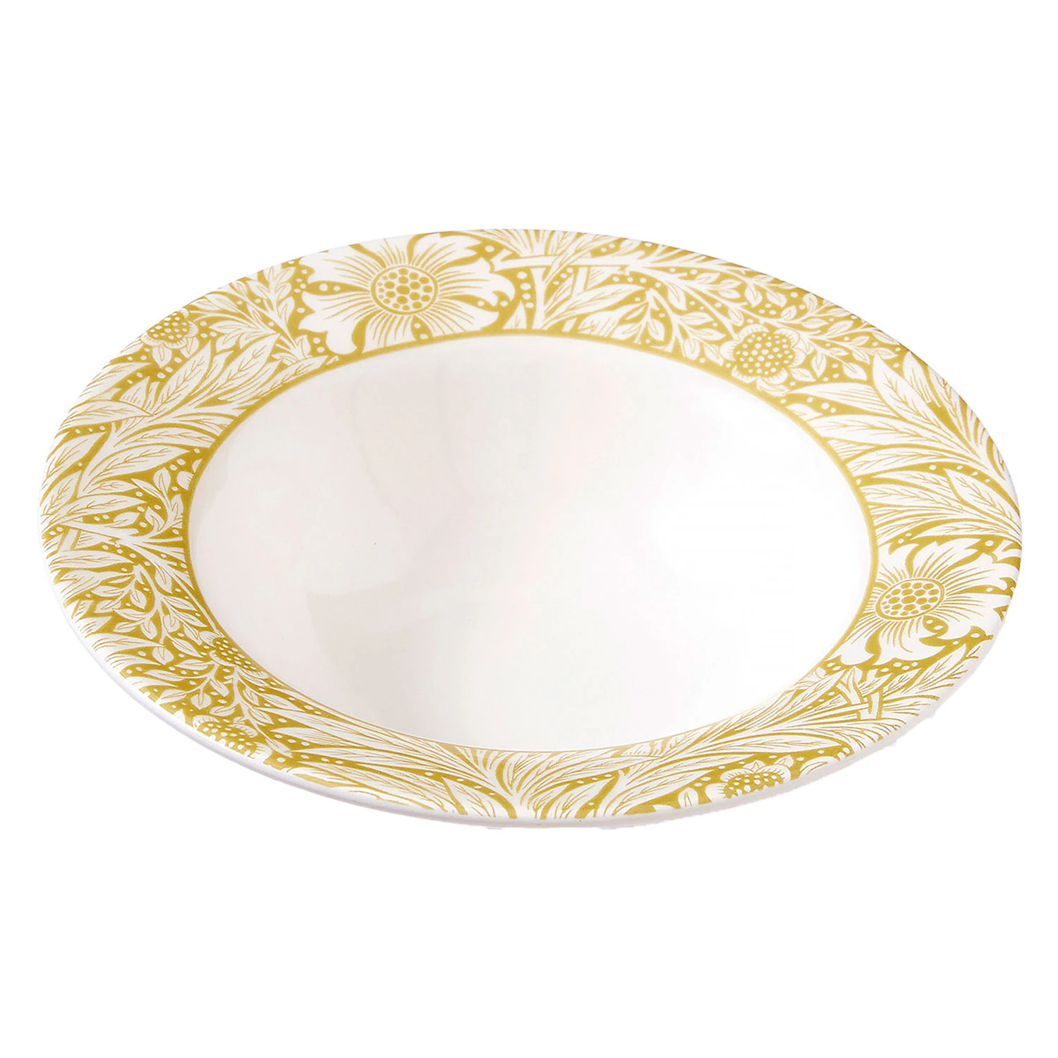 Spode Morris & Co Morgenmadssk&aring;l 19 Cm Marigold - Morgenmadssk&aring;le Lert&oslash;j Hvid - MCOU05206