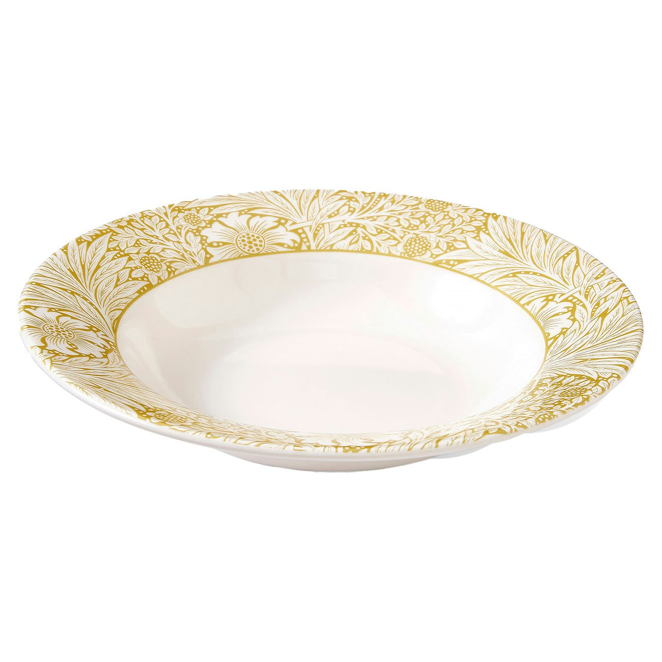 Spode Morris & Co Pastatallerken 26,5 Cm Marigold - Pastatallerkner Lert&oslash;j Hvid - MCOU45746