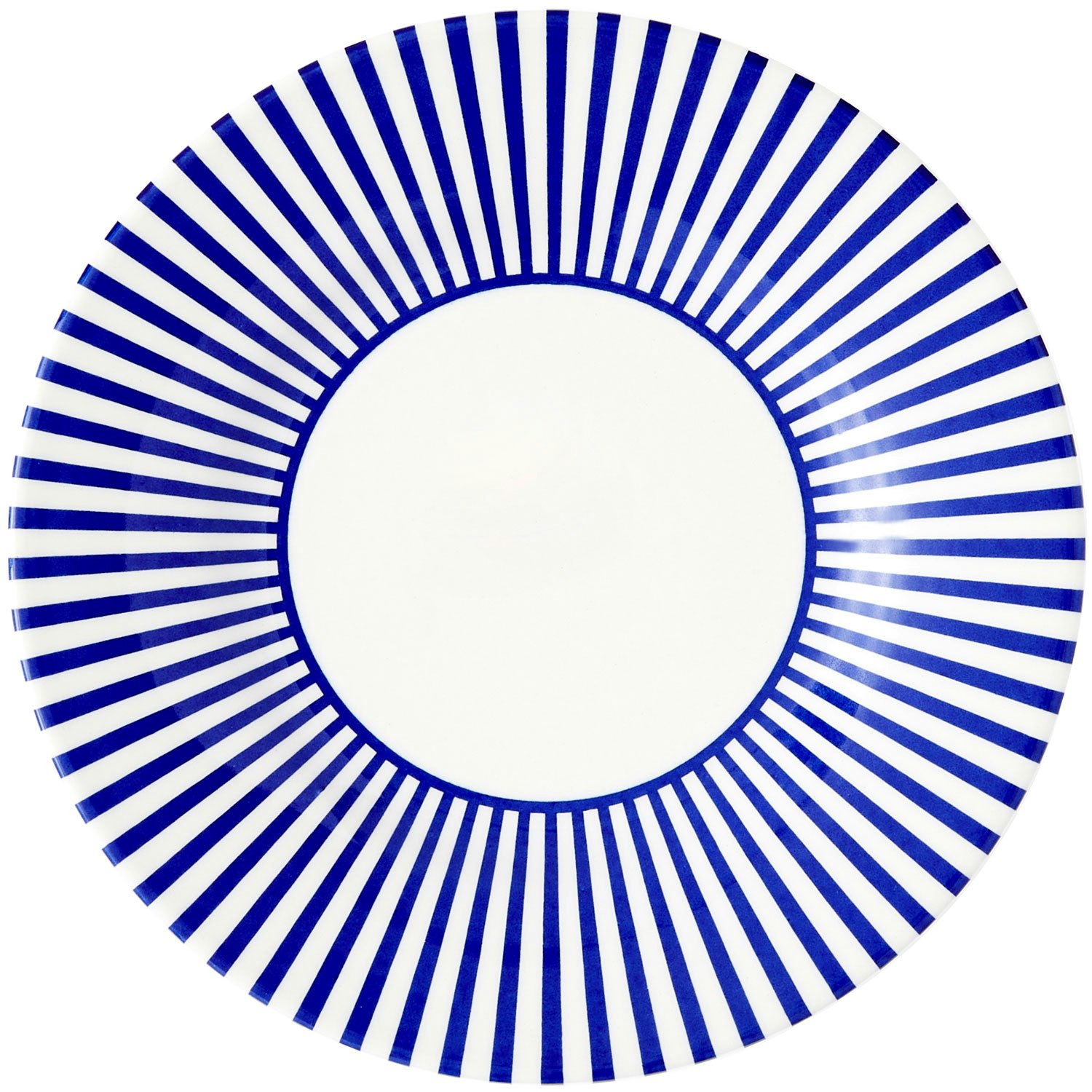 Spode Steccato Sidetallerken 18 Cm Narrow Stripe - Asietter Earthenware Bl&aring; - ITSN05086