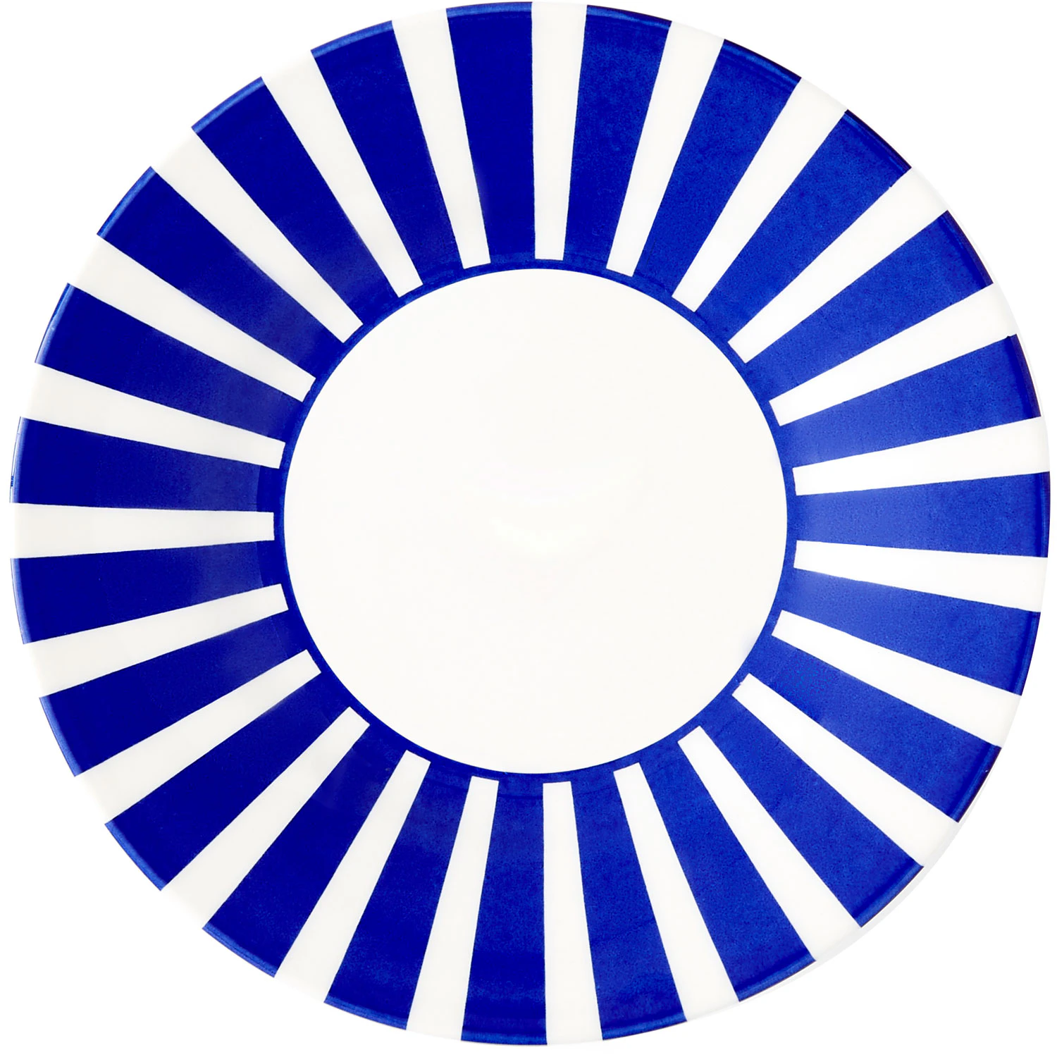 Spode Steccato Sidetallerken 18 Cm Bold Stripe - Asietter Earthenware Bl&aring; - ITSB05086