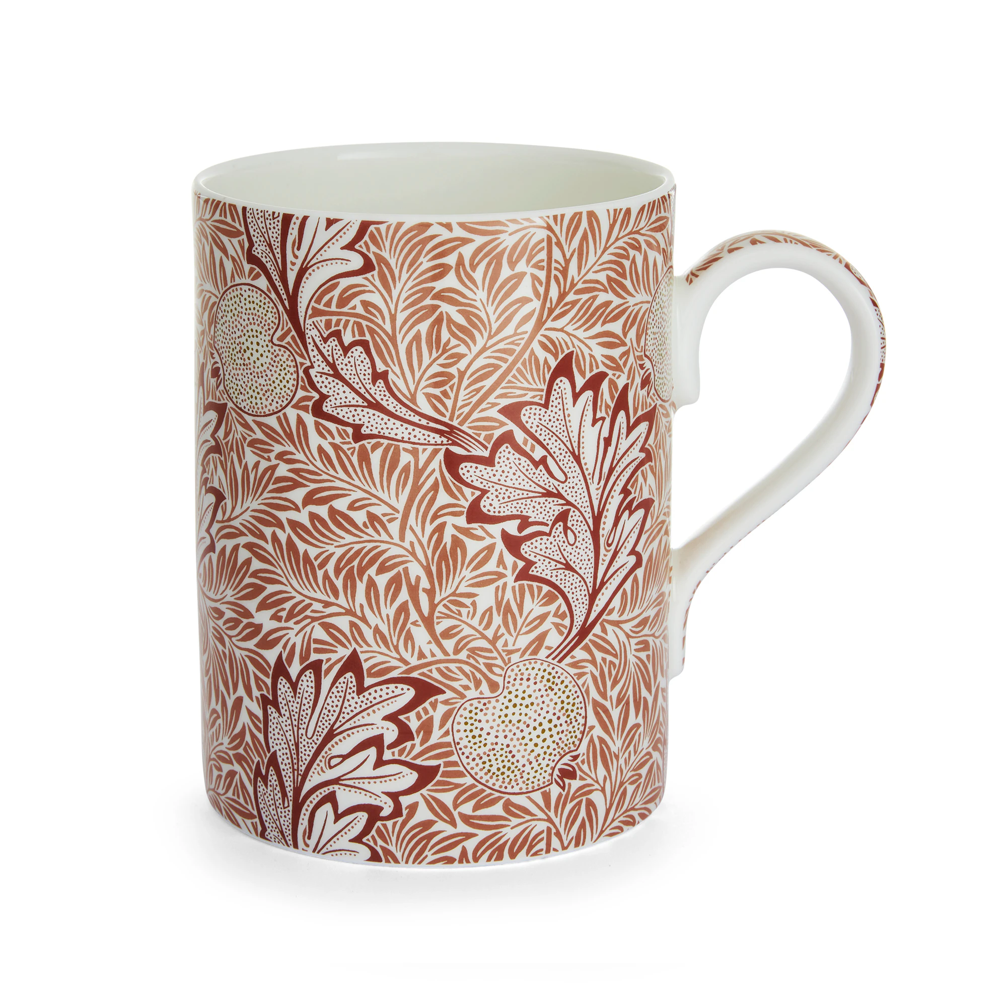 Spode William Morris & Co Krus Apple/madder - Kaffekopper Benporcel&aelig;n R&oslash;d - MCOL5583-XS
