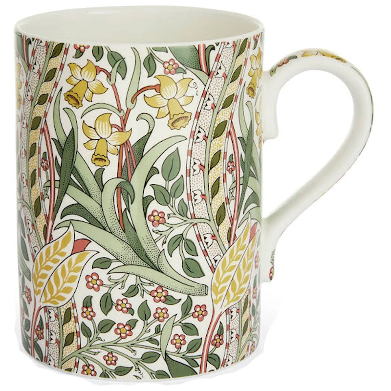 William Morris & Co Krus, Daffodil/Bayleaf Madder