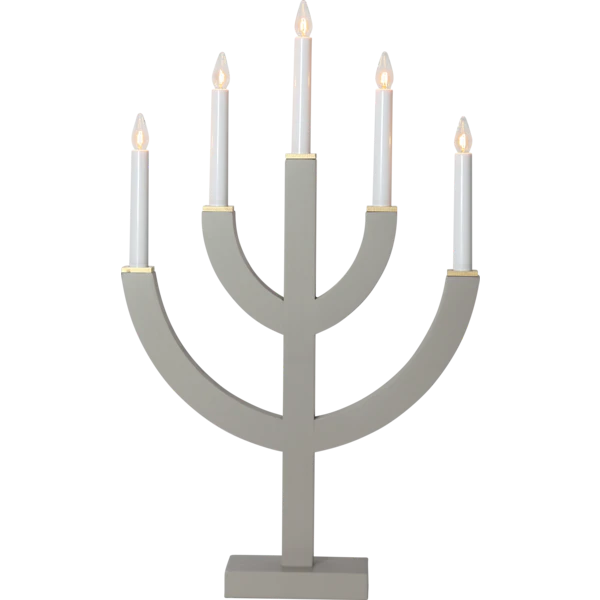 Star Trading Anno 5 Lysestage Elefant - Adventslysestager Tr&aelig; Elephant - 220-13