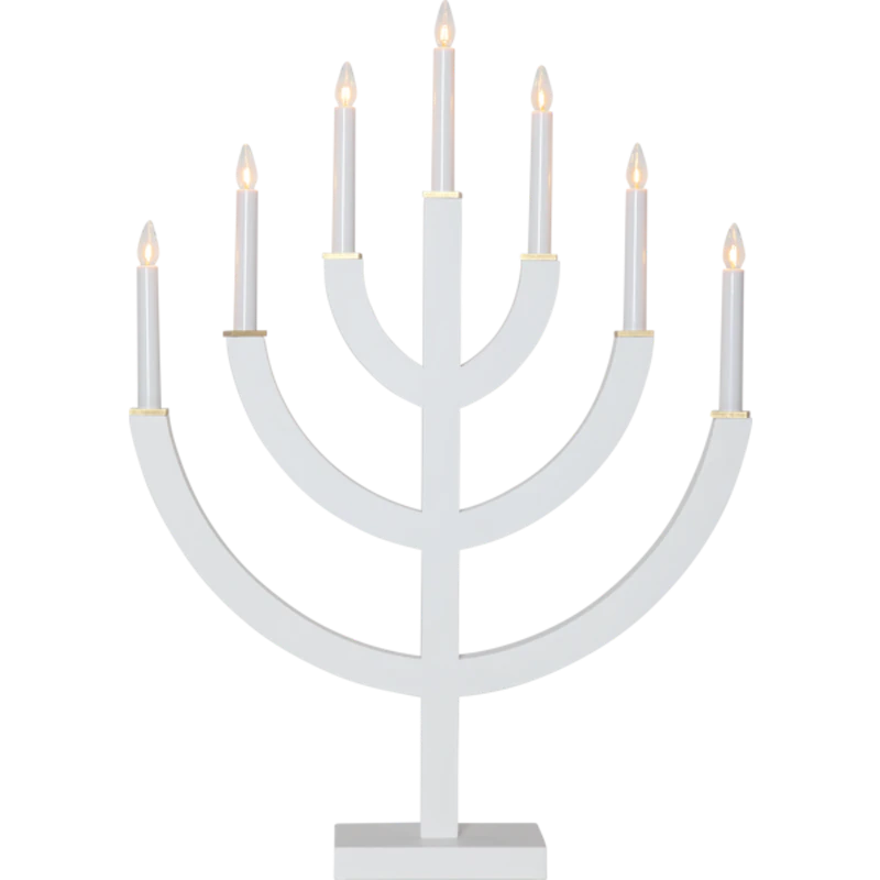 Anno 7 Lysestage, Hvid