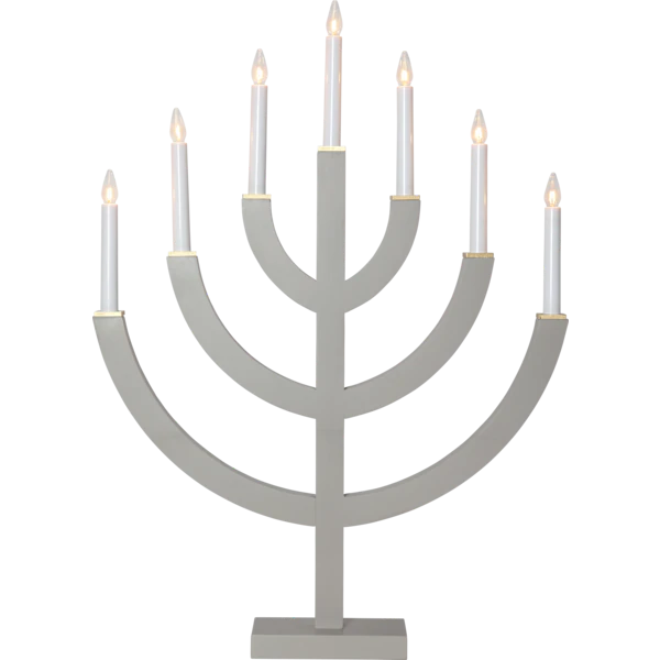 Star Trading Anno 7 Lysestage Elefant - Adventslysestager Tr&aelig; Elephant - 220-23