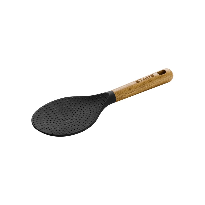 Rice Paddle Serveringsske Silikone / Akacietræ 22 cm