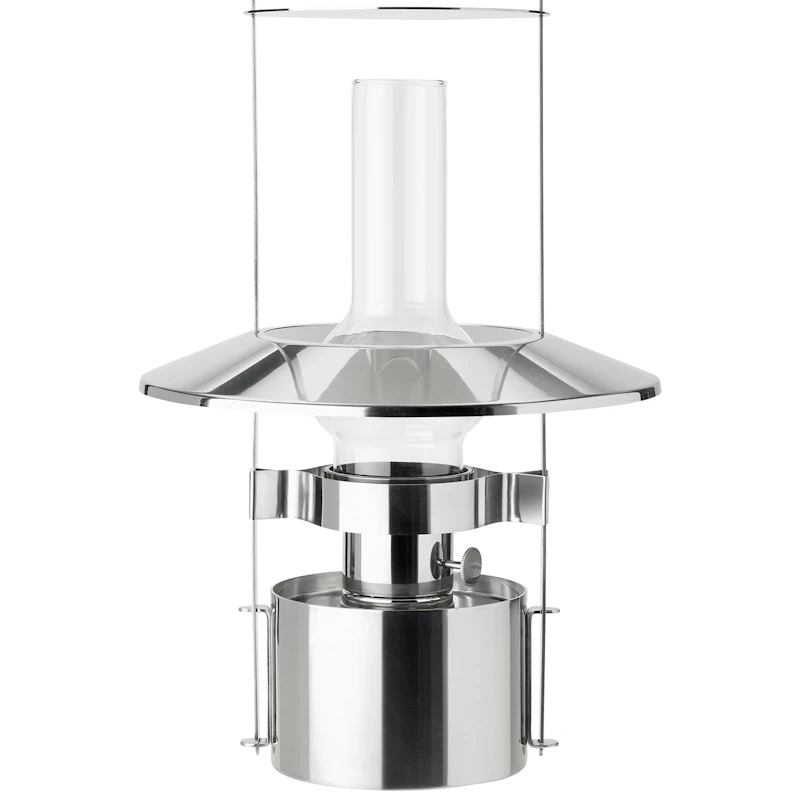 EM Bordlampe Bærbar, Rustfrit Stål