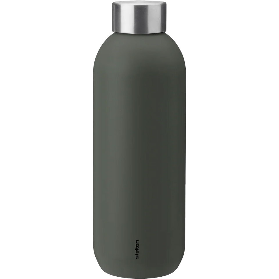Stelton Keep Cool Termoflaske 0,6 L - Termokander Polypropylen Dark Forest - 355-26