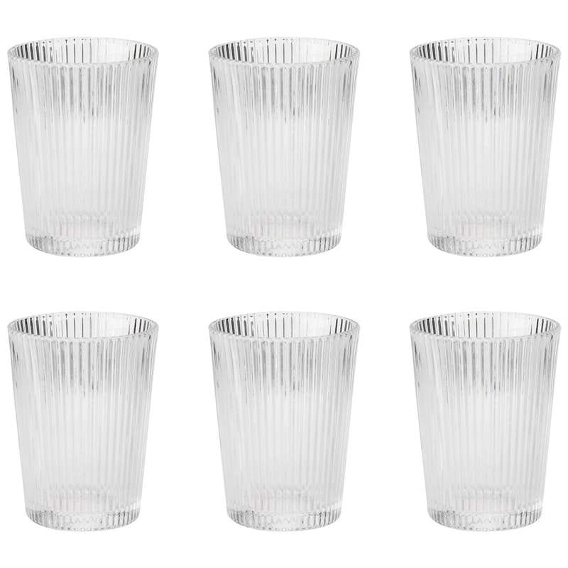 Pilastro Glas 6-pak, Klart