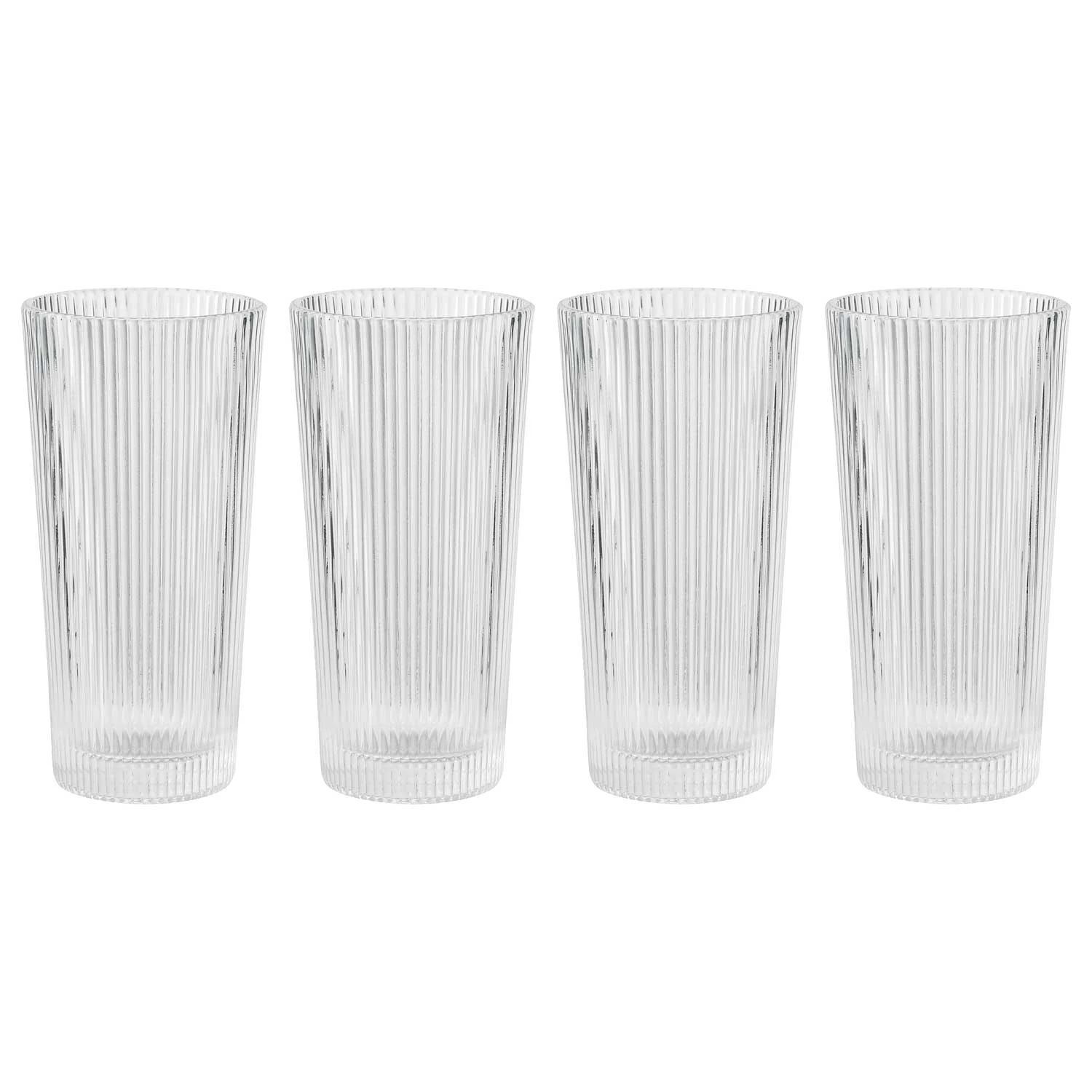 Stelton Pilastro Longdrink 30 Cl 4-pak - Highball & Longdrink Glas Klar - X-509