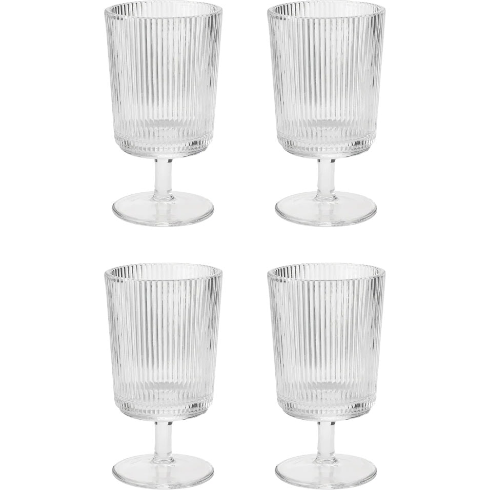 Stelton Pilastro Vin 18 Cl 4-pak t - Vinglas Glas Klar - X-520