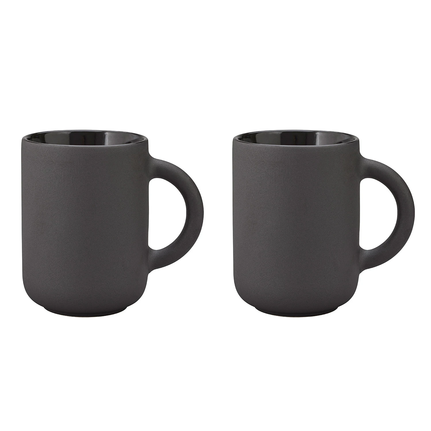 Stelton Theo Krus 2 Stk 35cl - Kaffekopper Stent&oslash;j Gr&aring; - x-639